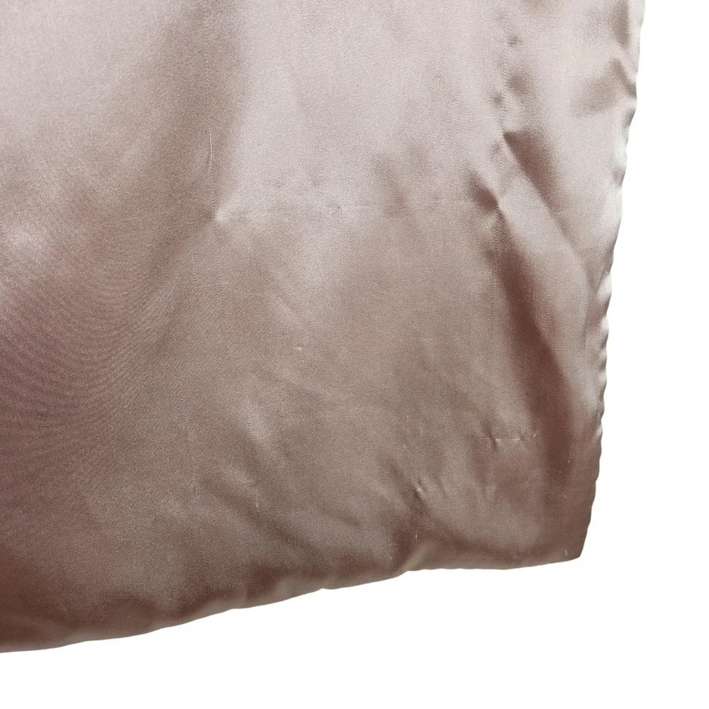 Kitsch Pink Satin Pillowcase 20x24 Zip Closure Polyester Spandex Soft Adults